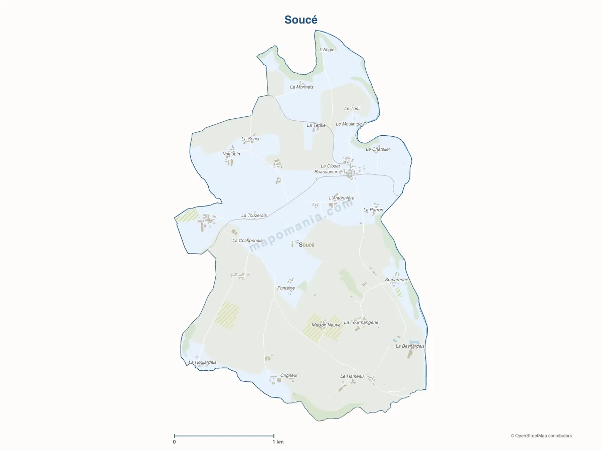 Carte de Soucé à personnaliser