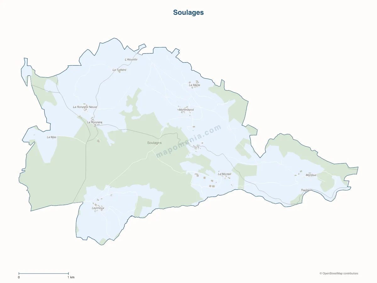 Carte de Soulages à personnaliser