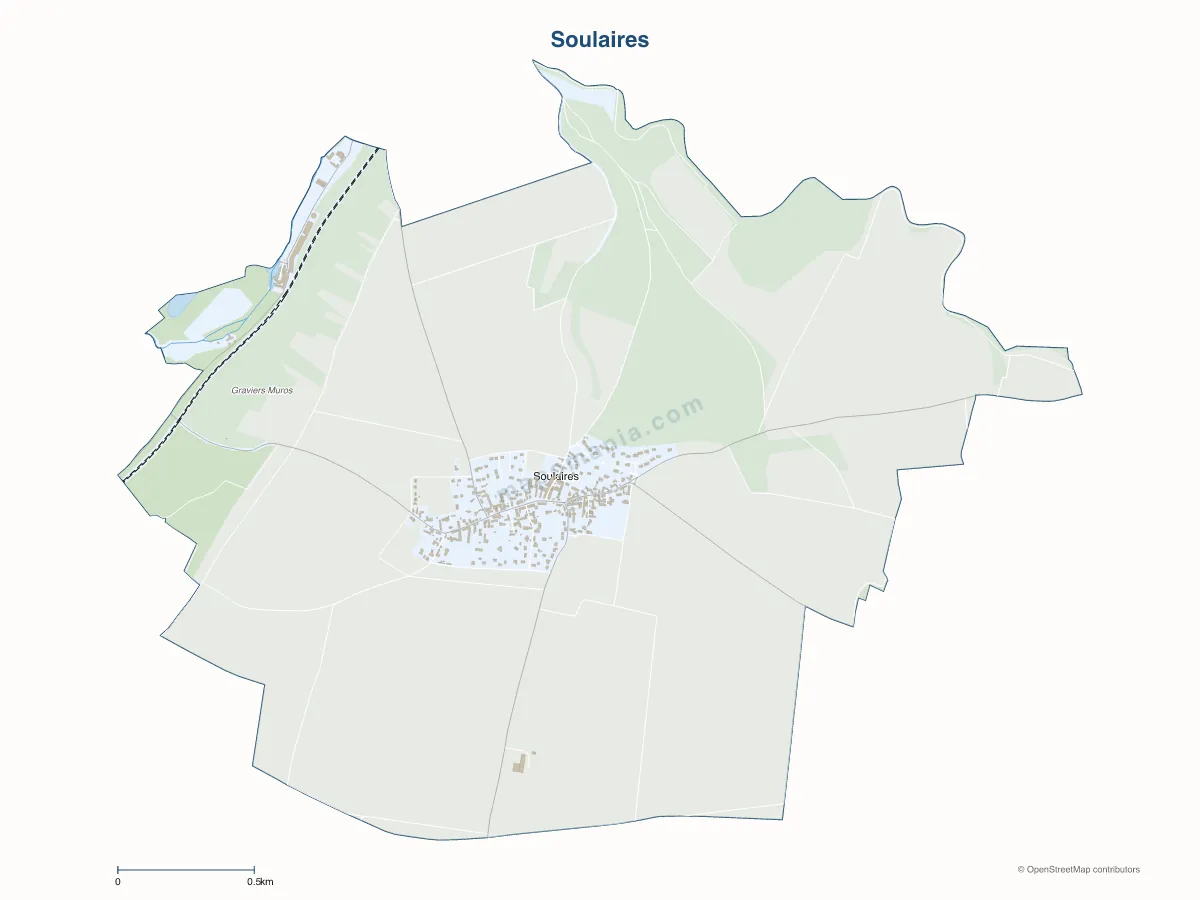 Carte de Soulaires à personnaliser
