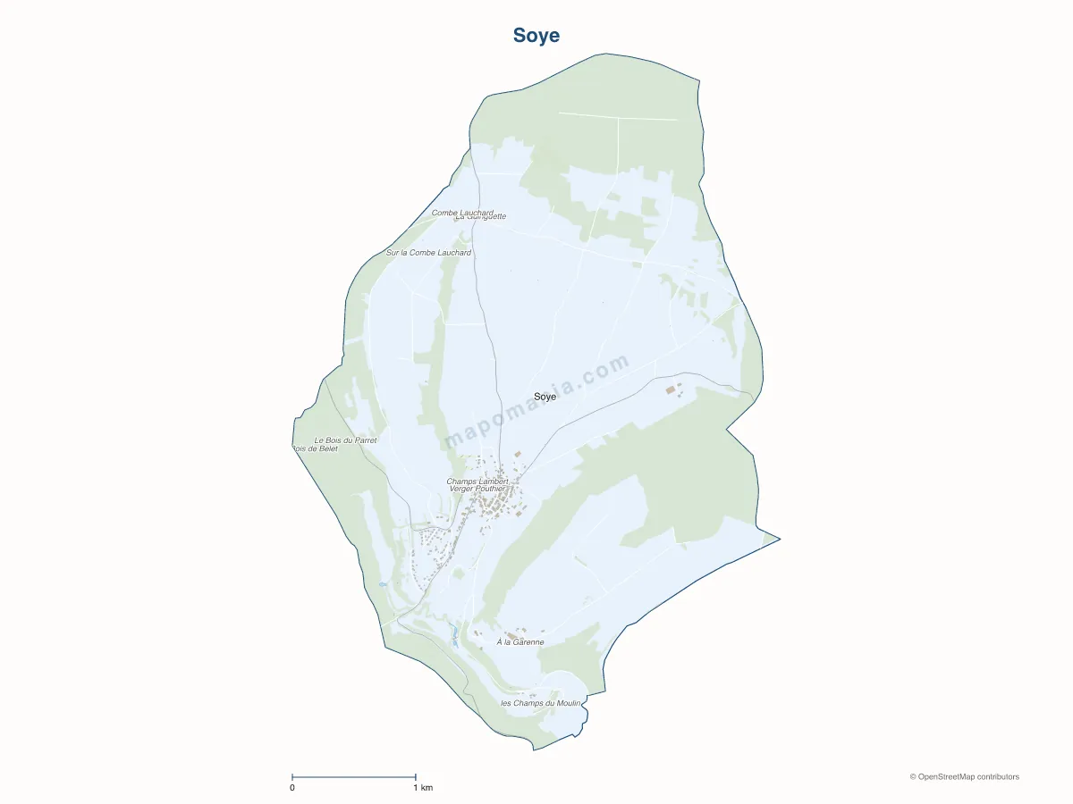 Carte de Soye à personnaliser