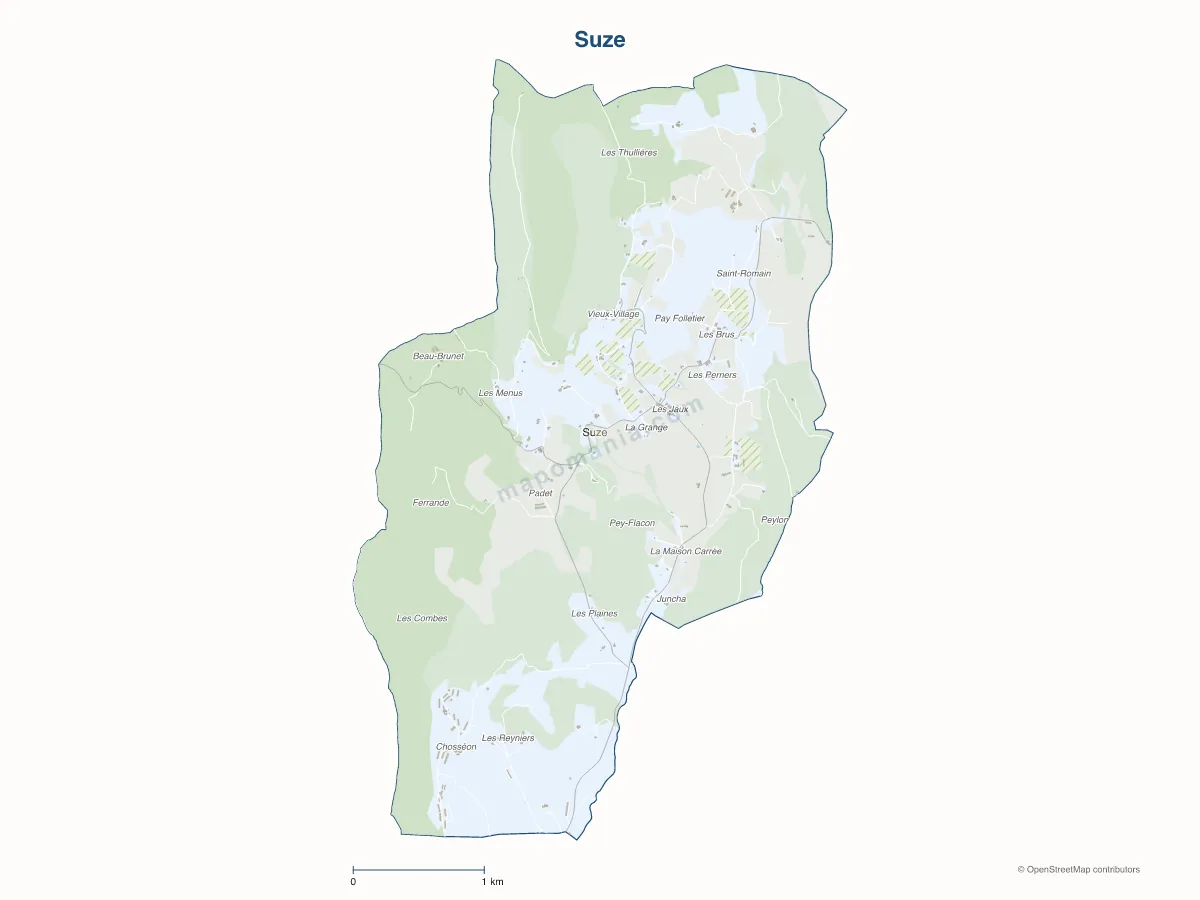Carte de Suze à personnaliser
