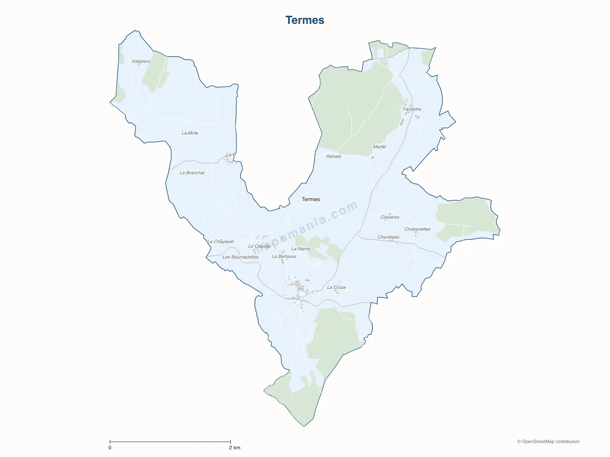 Carte de Termes à personnaliser