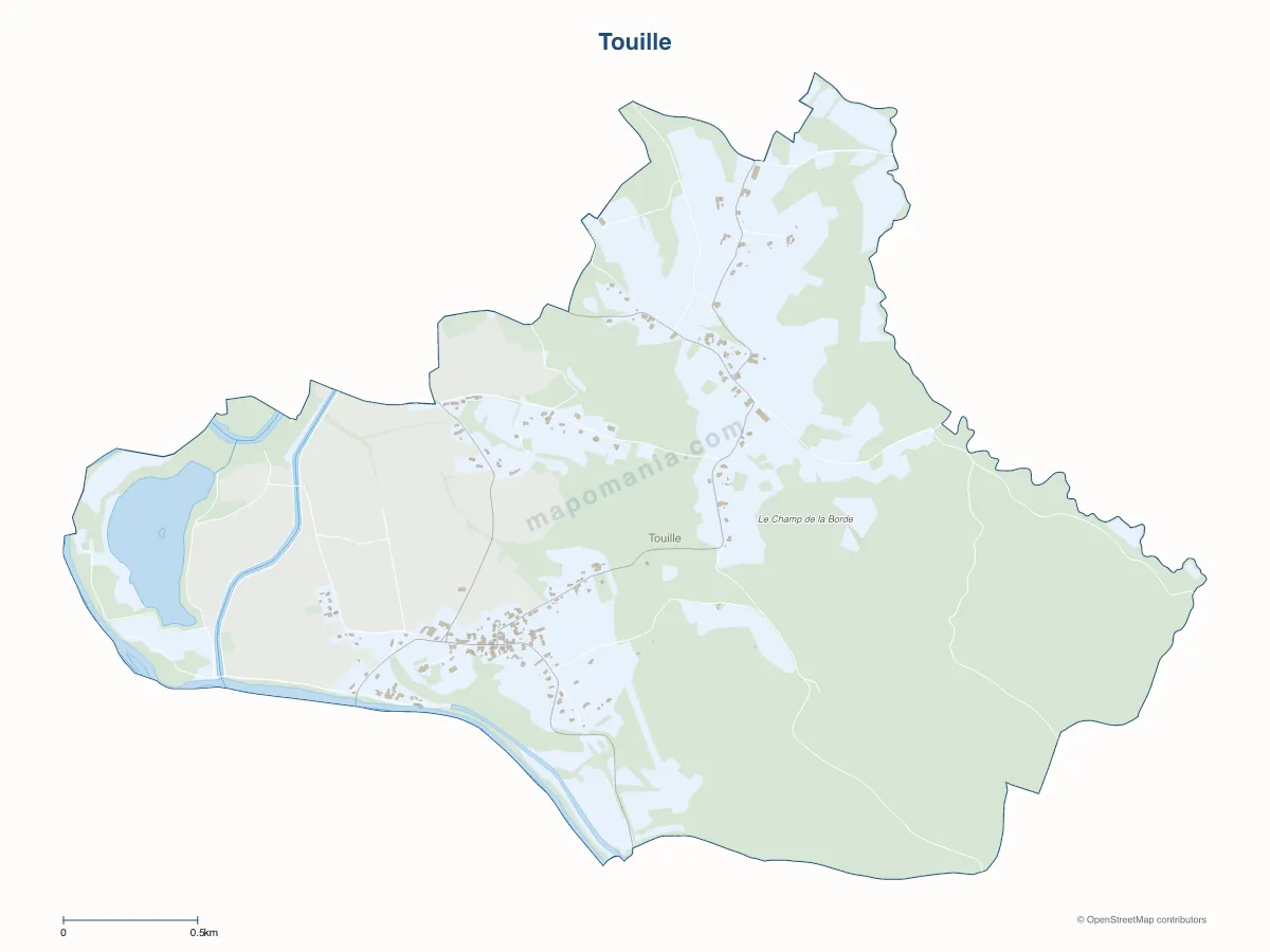 Carte de Touille à personnaliser