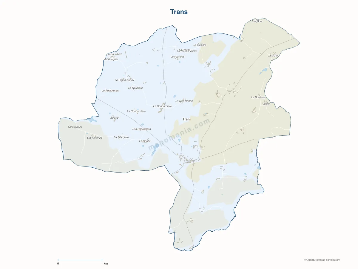 Carte de Trans à personnaliser