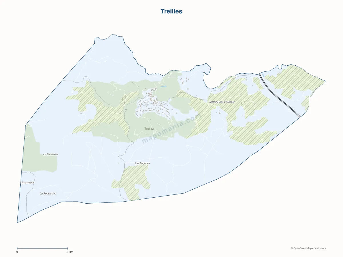 Carte de Treilles à personnaliser