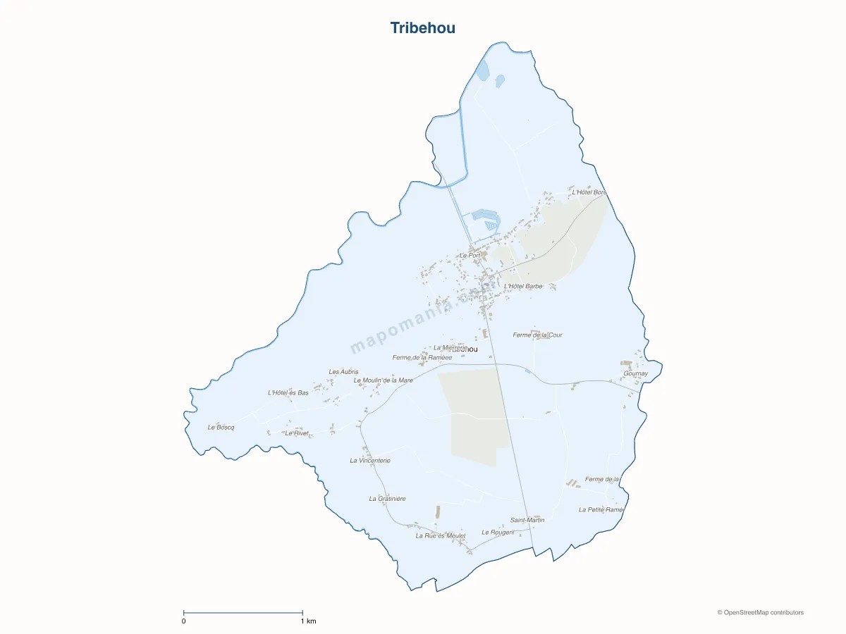 Carte de Tribehou à personnaliser