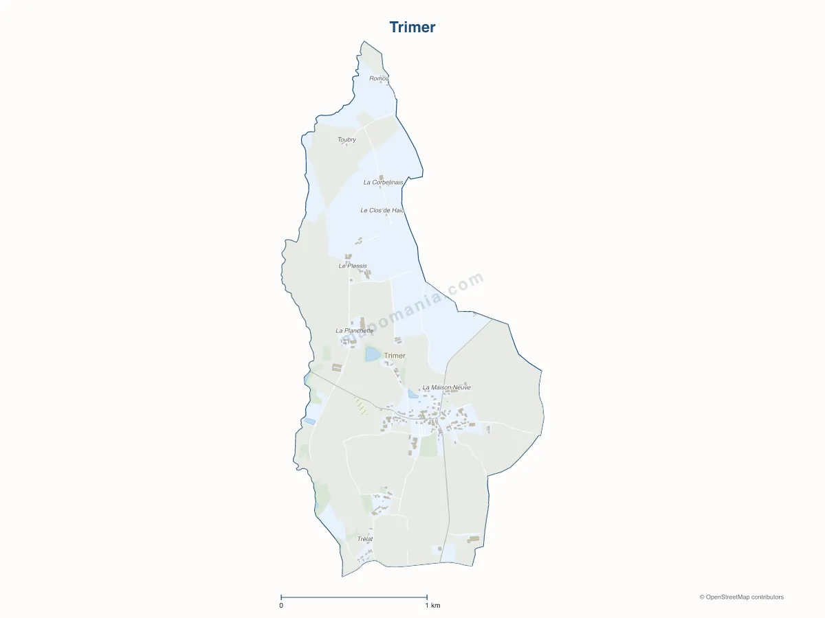 Carte de Trimer à personnaliser