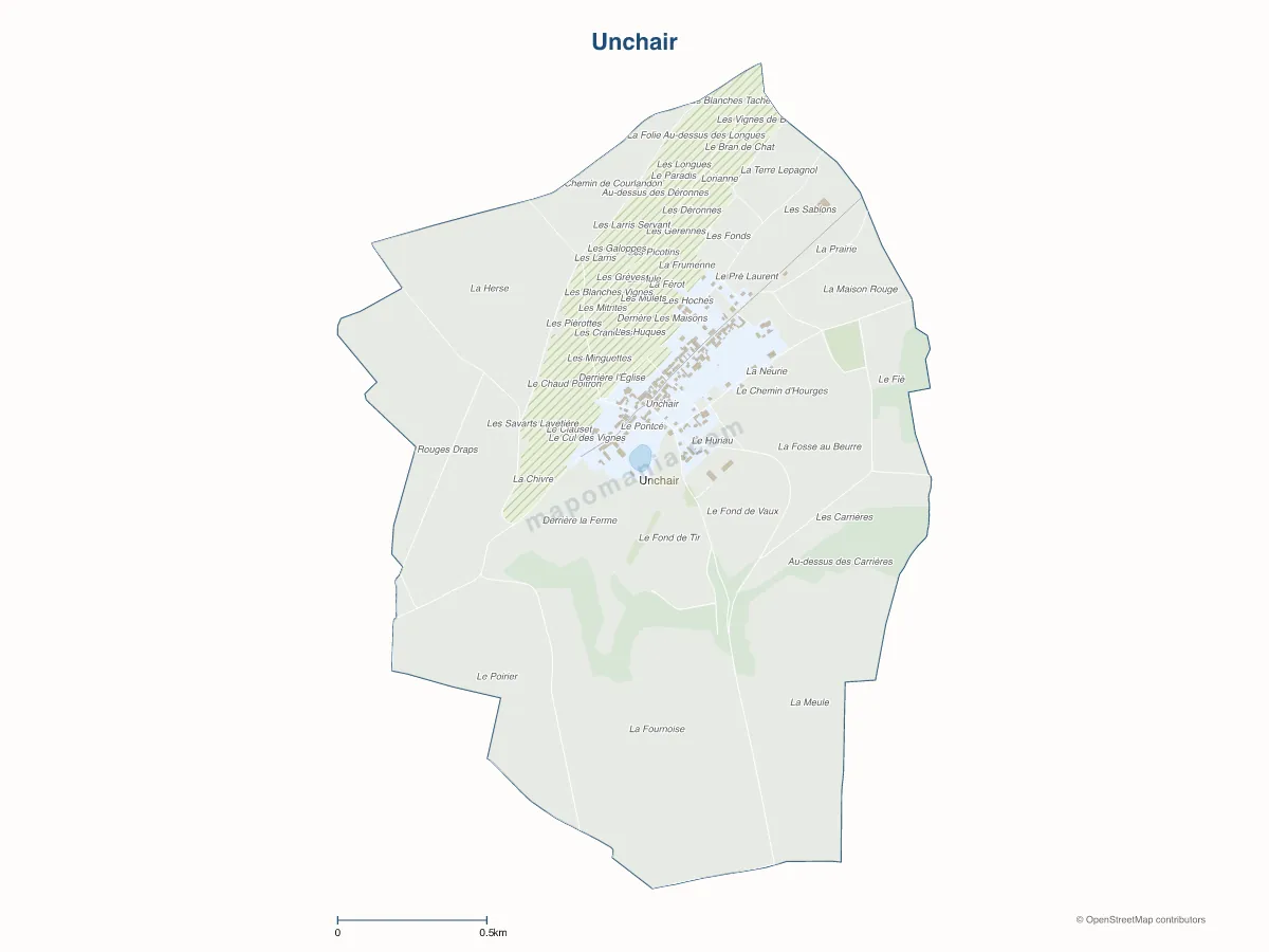 Carte de Unchair à personnaliser
