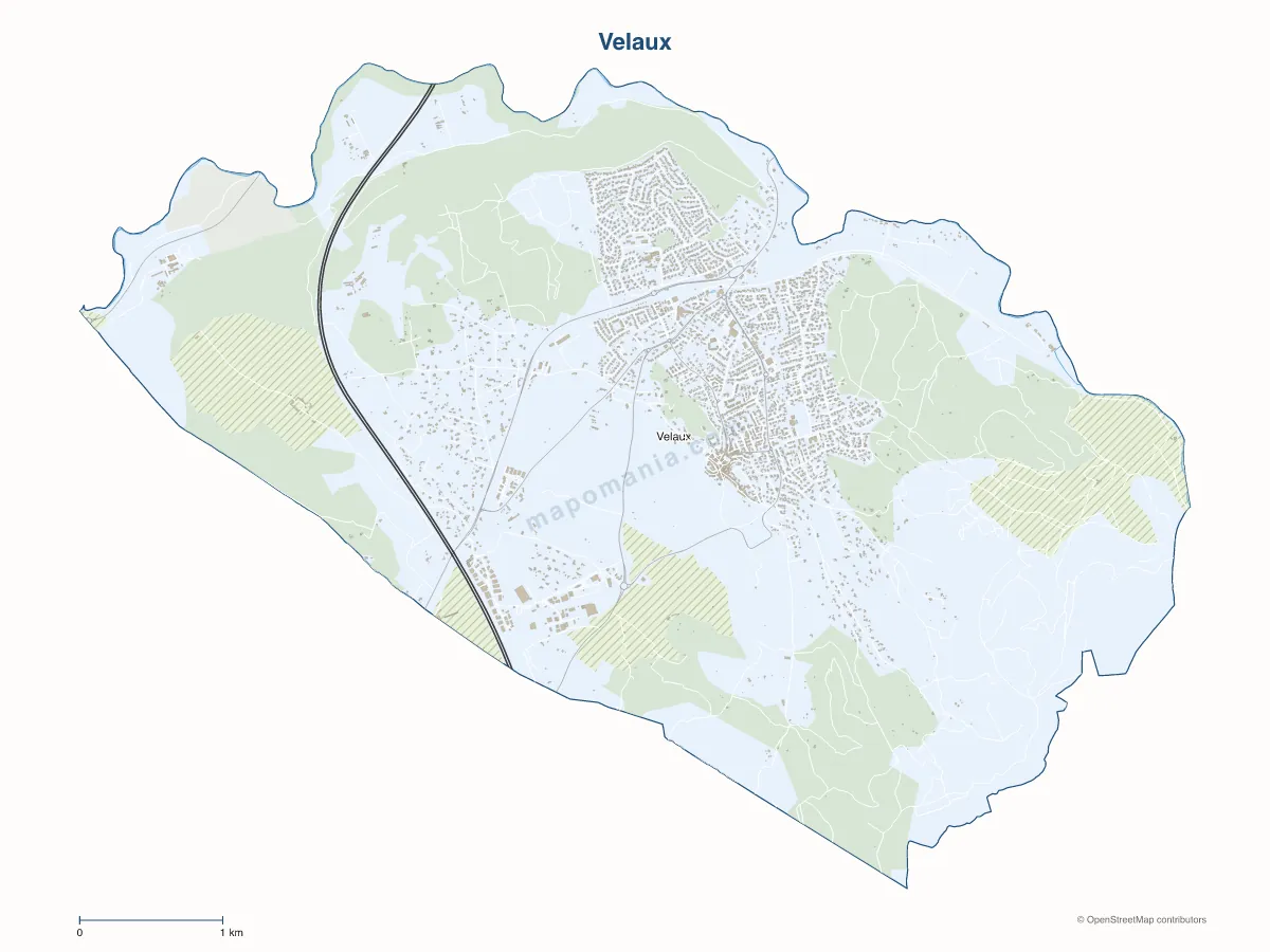 Carte de Velaux à personnaliser