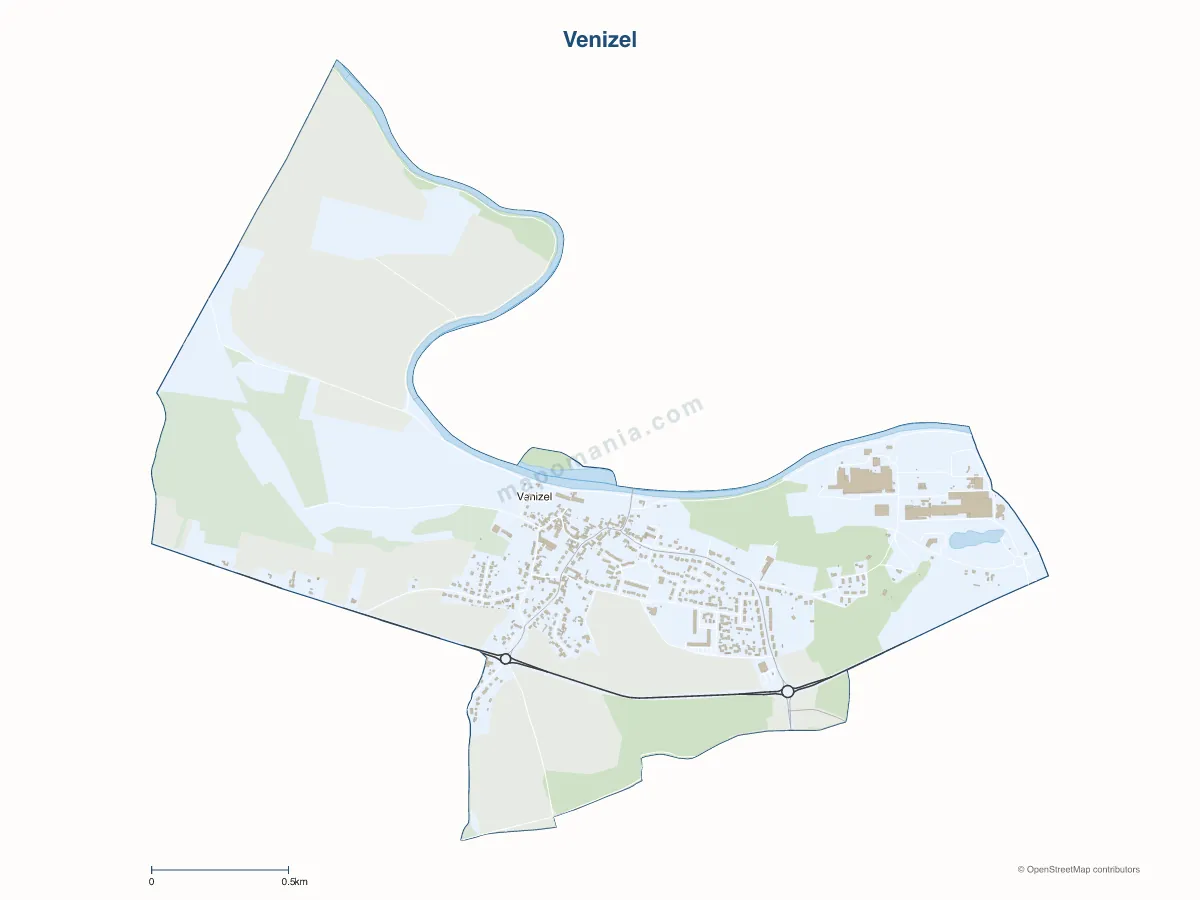 Carte de Venizel à personnaliser