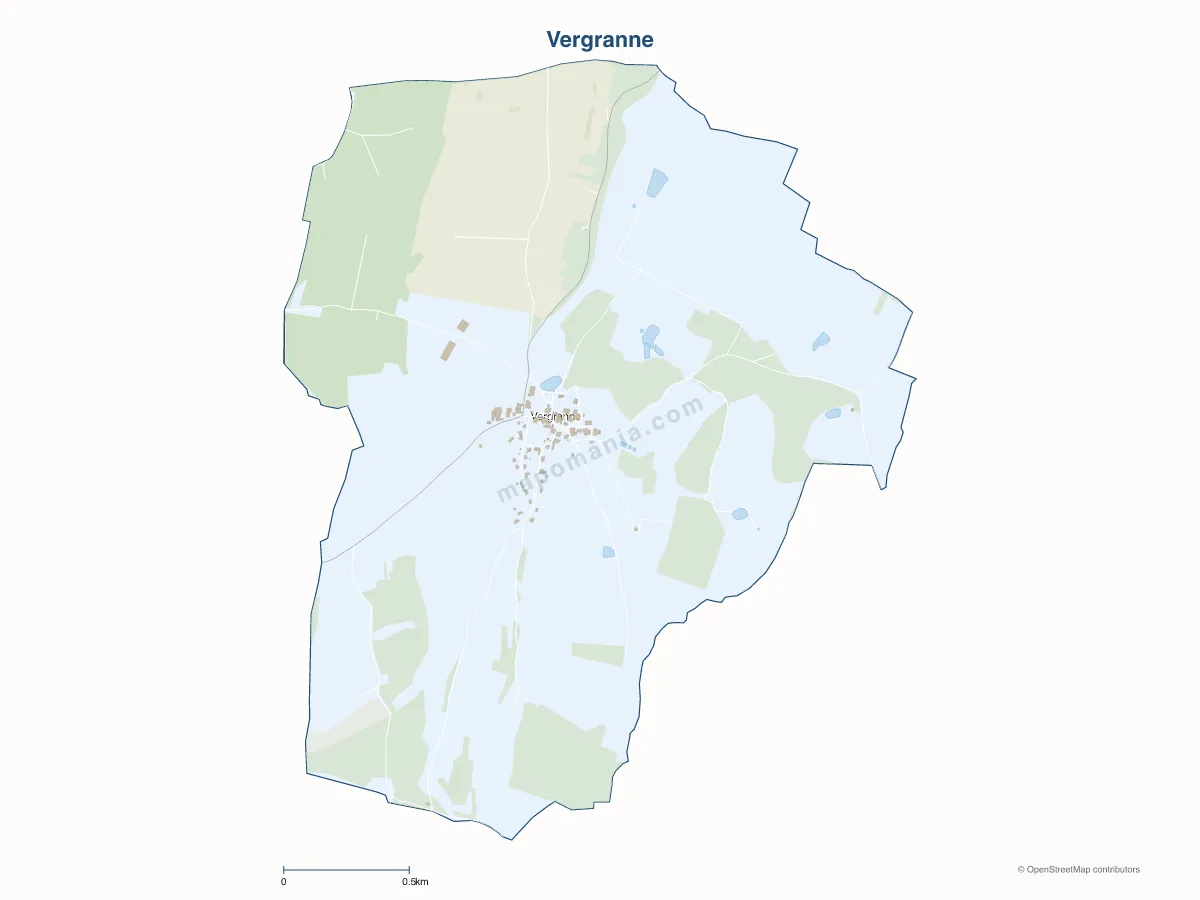 Carte de Vergranne à personnaliser