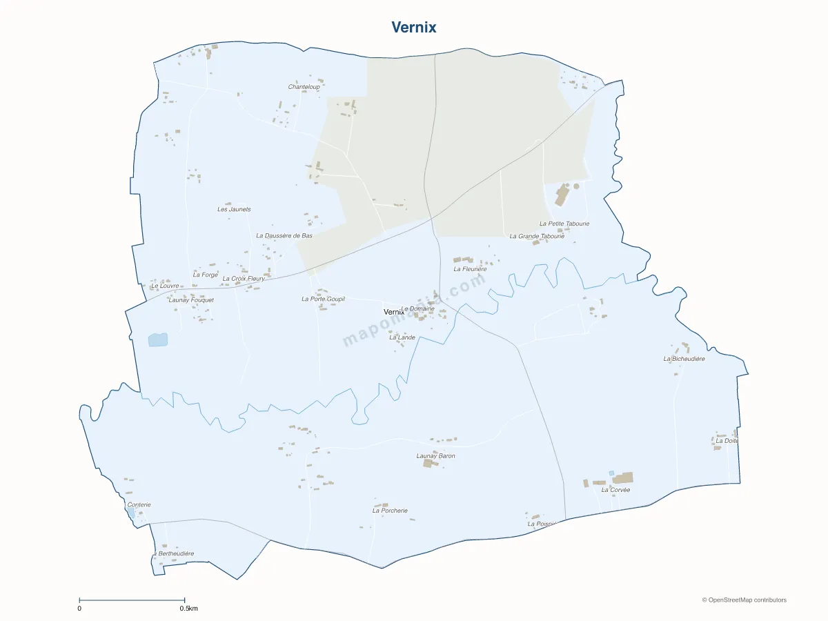 Carte de Vernix à personnaliser