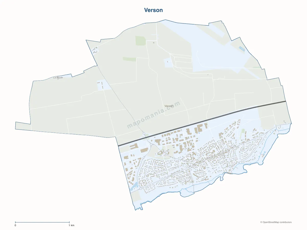Carte de Verson à personnaliser