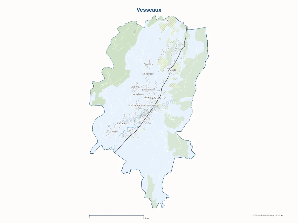 Carte de Vesseaux à personnaliser