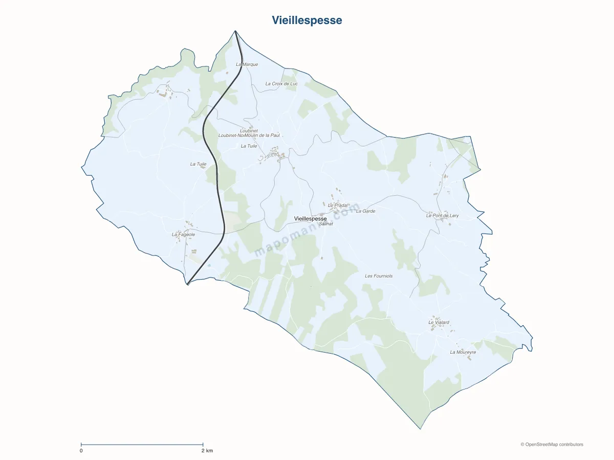 Carte de Vieillespesse à personnaliser