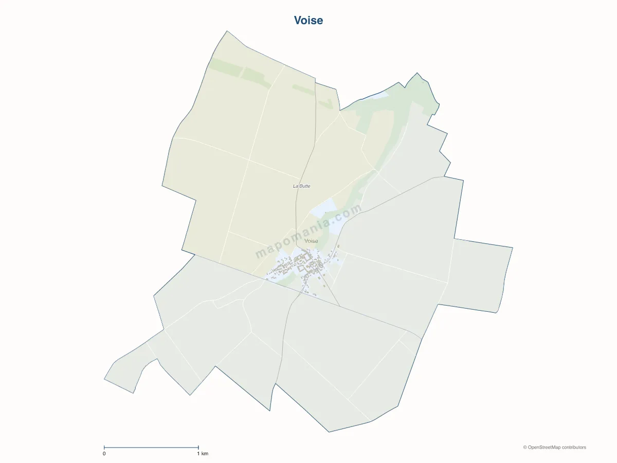Carte de Voise à personnaliser