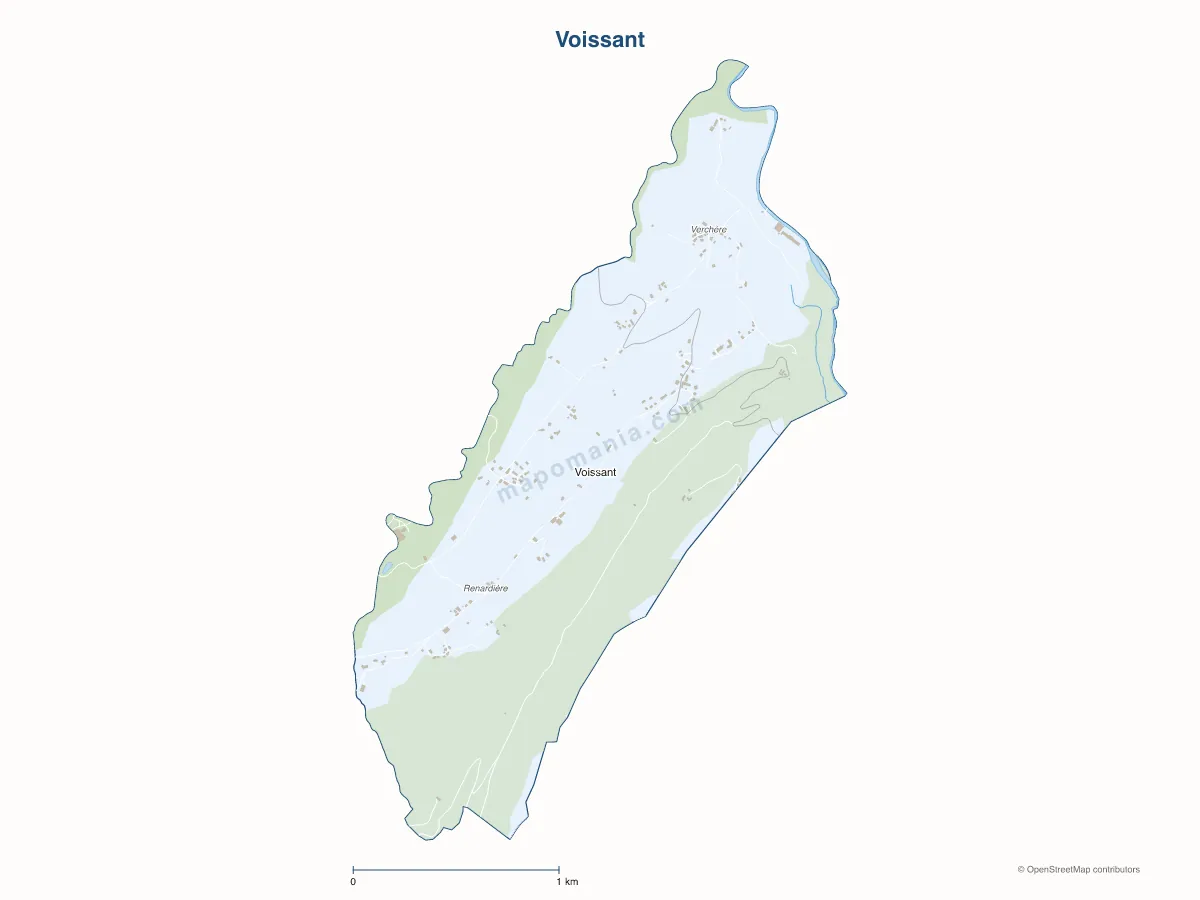 Carte de Voissant à personnaliser