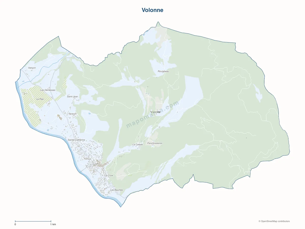Carte de Volonne à personnaliser