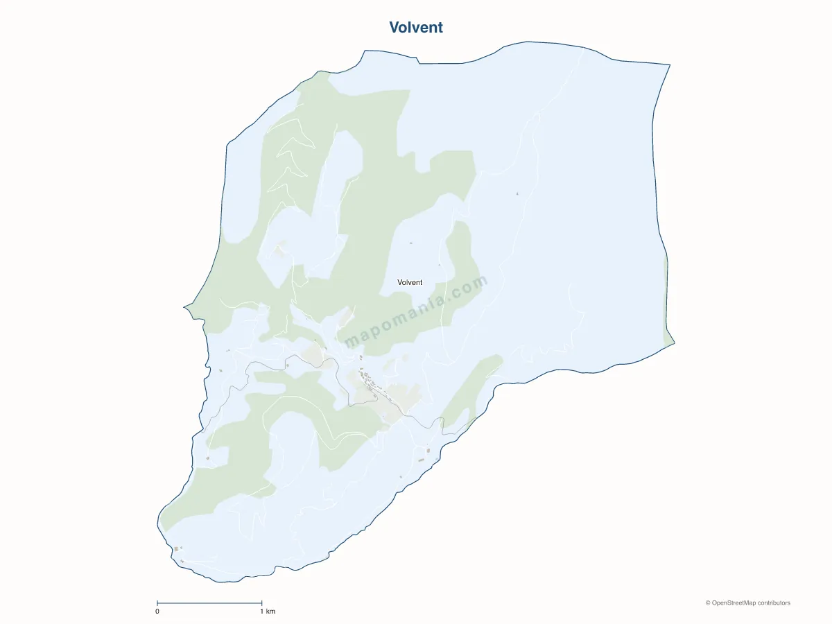 Carte de Volvent à personnaliser