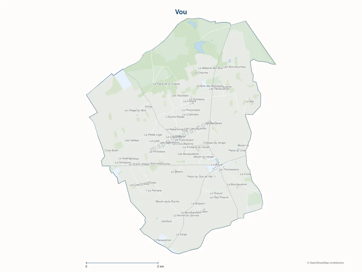 Carte de Vou à personnaliser