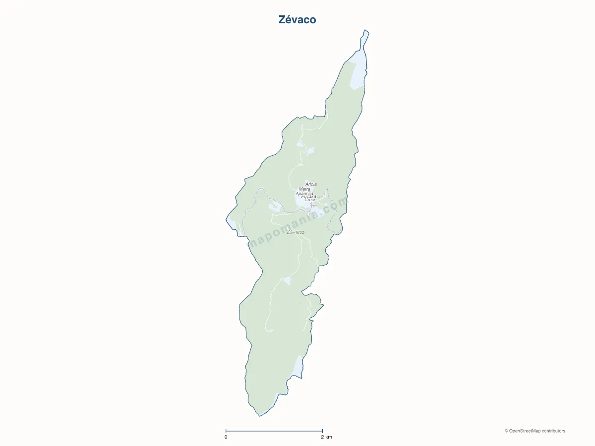 Carte de Zévaco à personnaliser
