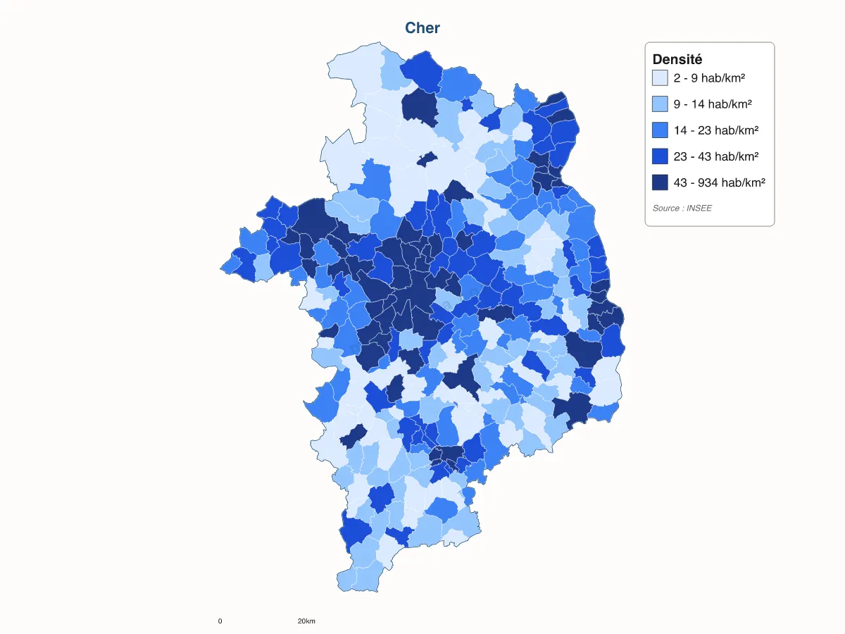 Carte de Cher à personnaliser