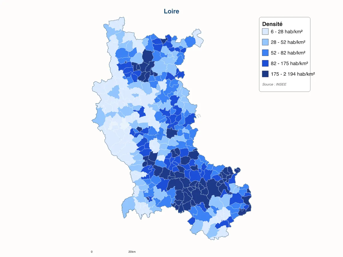Carte de Loire à personnaliser